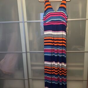 Banana Republic sleeveless maxi dress size large